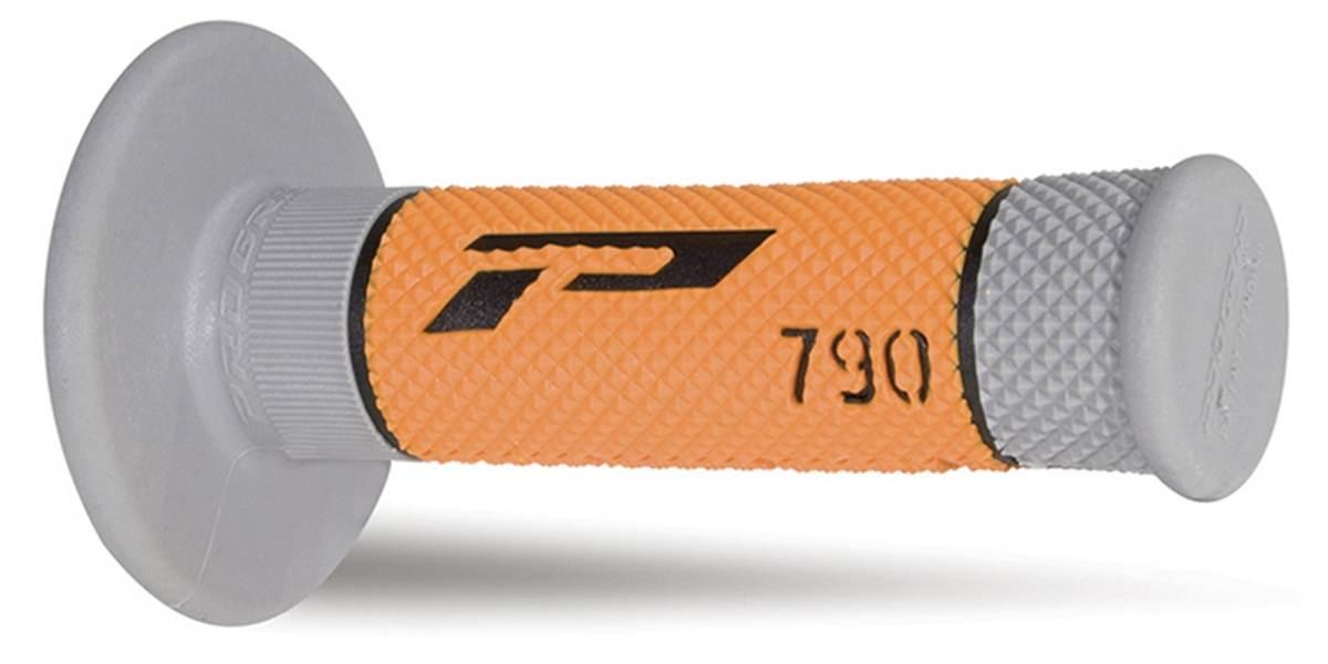 Progrip Manetki Pg790 Off Road 22+25Mm, Dł.115Mm Kolor Czarny/Szary/Pomarań