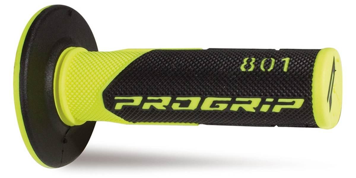 Progrip Manetki Pg801 Off Road 22+25Mm, Dł.115Mm Kolor Żółty Fluo/Czarny Dw
