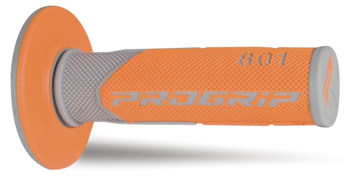Progrip Manetki Pg801 Off Road 22+25Mm, Dł.115Mm Kolor Szary/Pomarańczowy D