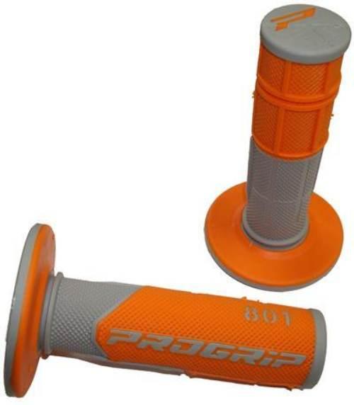 Progrip Manetki Pg801 Off Road 22+25Mm, Dł.115Mm Kolor Szary/Pomarańczowy D - zdjęcie 2