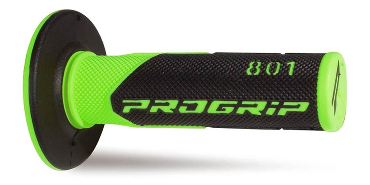 Progrip Manetki Pg801 Off Road 22+25Mm, Dł.115Mm Kolor Zielony Fluo/Czarny