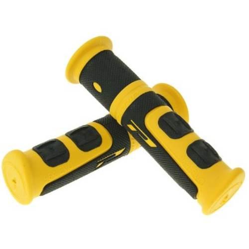 Progrip Manetki Pg964 Atv Jet Ski Mtb 22+22Mm, Dł. 120 Mm Kolor Żółty/Czarn - zdjęcie 2