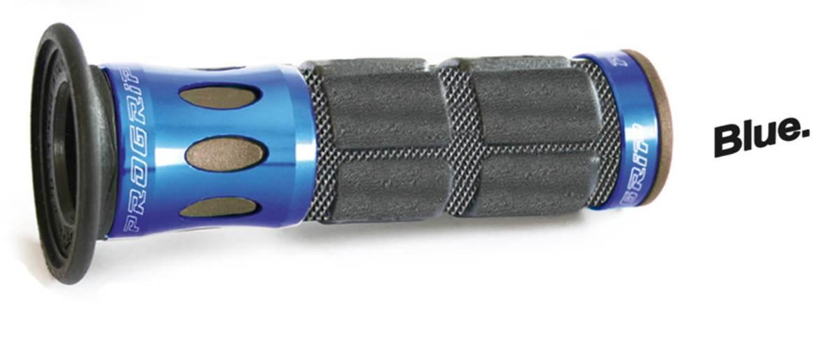 Progrip Manetki Pg744 Scooter Alu 22+25Mm, Dł.115Mm Kolor Niebieski Jednosk - zdjęcie 2