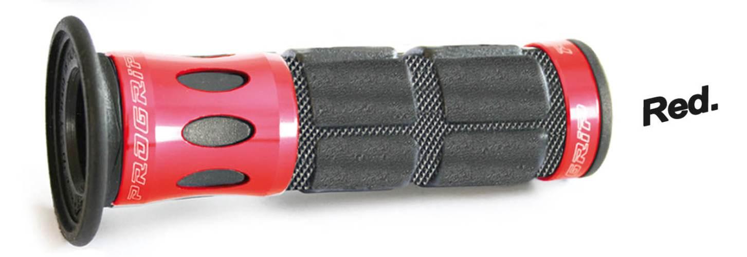 Progrip Manetki Pg744 Scooter Alu 22+25Mm, Dł.115Mm Kolor Czerwony Jednoskł
