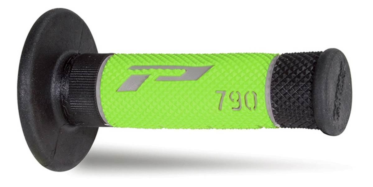 Progrip Manetki Pg790 Off Road 22+25Mm, Dł.115Mm Kolor Szary/Czarny/Zielony