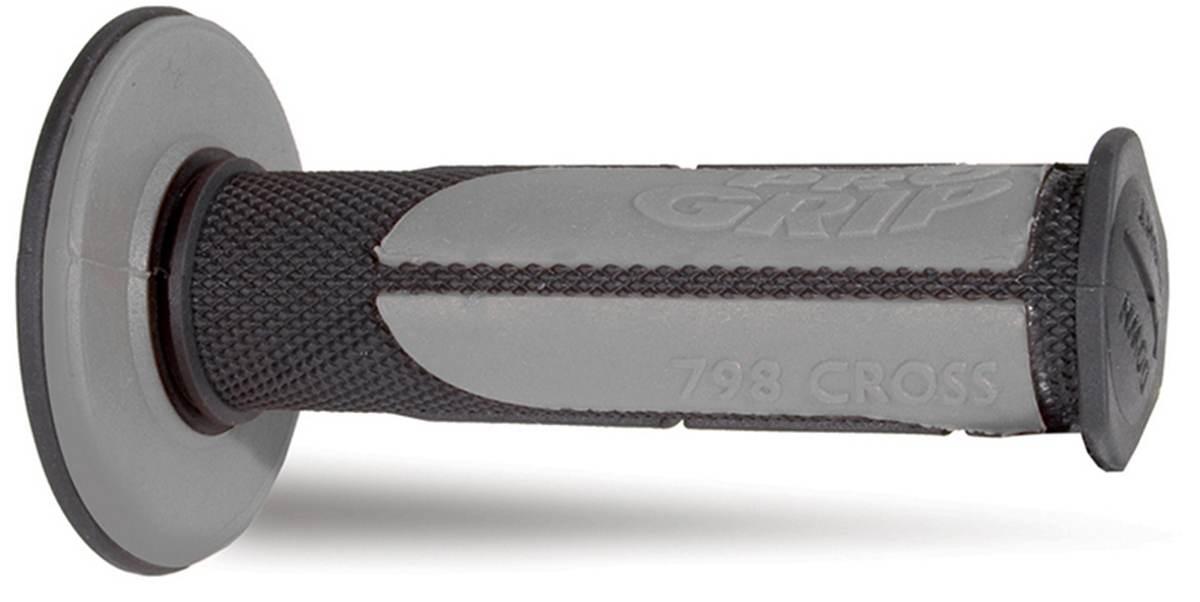 Progrip Manetki Pg798 Off Road 22+25Mm, Dł.115Mm Kolor Czarny Szary Dwuskła