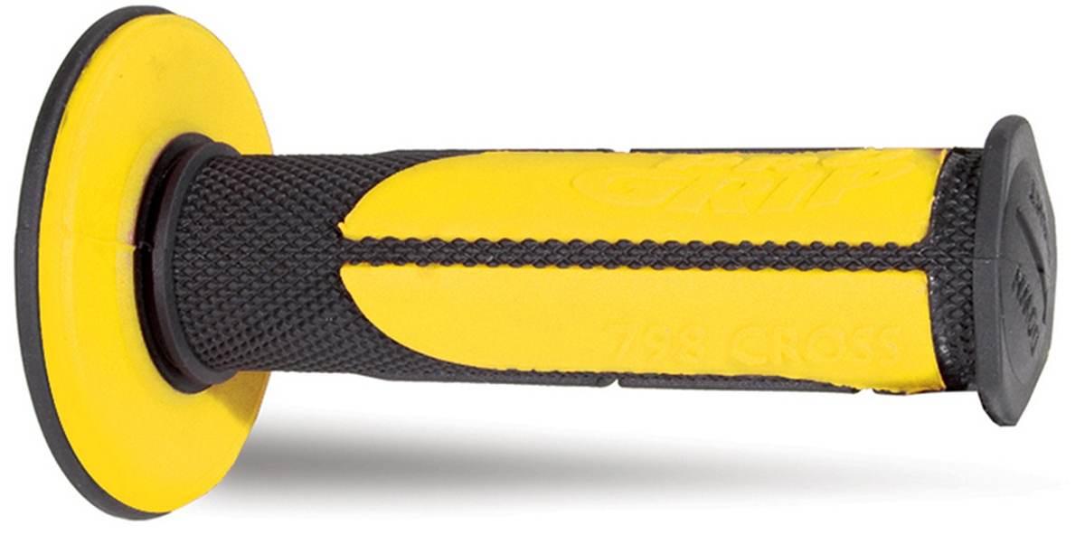 Progrip Manetki Pg798 Off Road 22+25Mm, Dł.115Mm Kolor Czarny Żółty Dwuskła