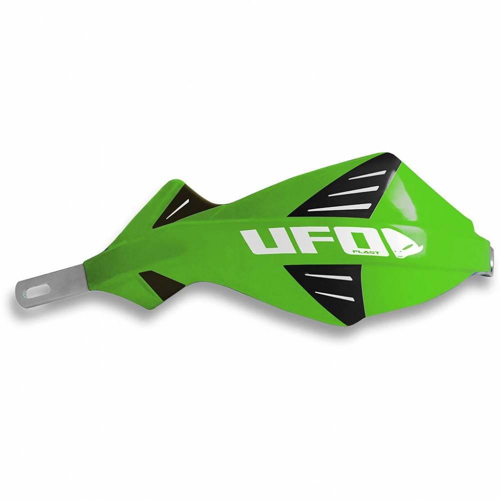 Ufo Osłony Rąk Handbary Alu Discover Kolor Zielony Z Mocowaniami 28Mm