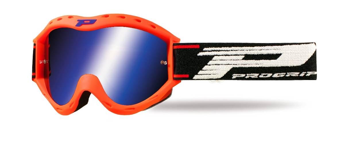 Progrip Gogle Pg3101-153 Fl Atzaki Kid Dziecięce Kolor Pomarańczowy Fluo Sz