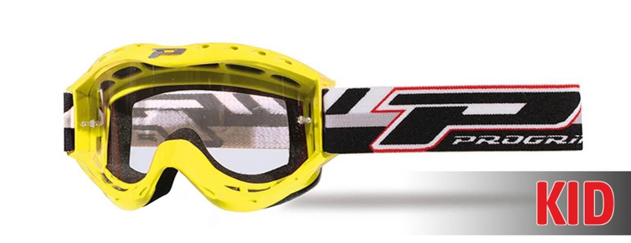 Progrip Gogle Pg3101-105 Atzaki Kid Dziecięce Kolor Żółty Szyba Pg3111 Prze