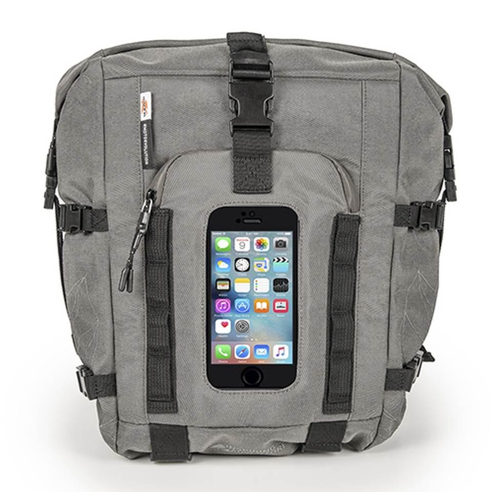 Kappa Torba Tankbag Na Zbiornik Magnetyczna Lub Plecak 20L Kolor Szary Insp - zdjęcie 4