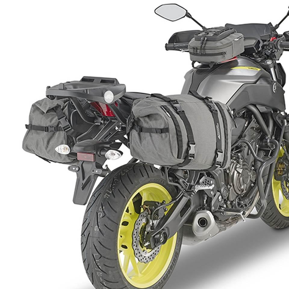 Kappa Torby Sakwy Boczne 25L Kolor Szary Inspiring Adventure - zdjęcie 2