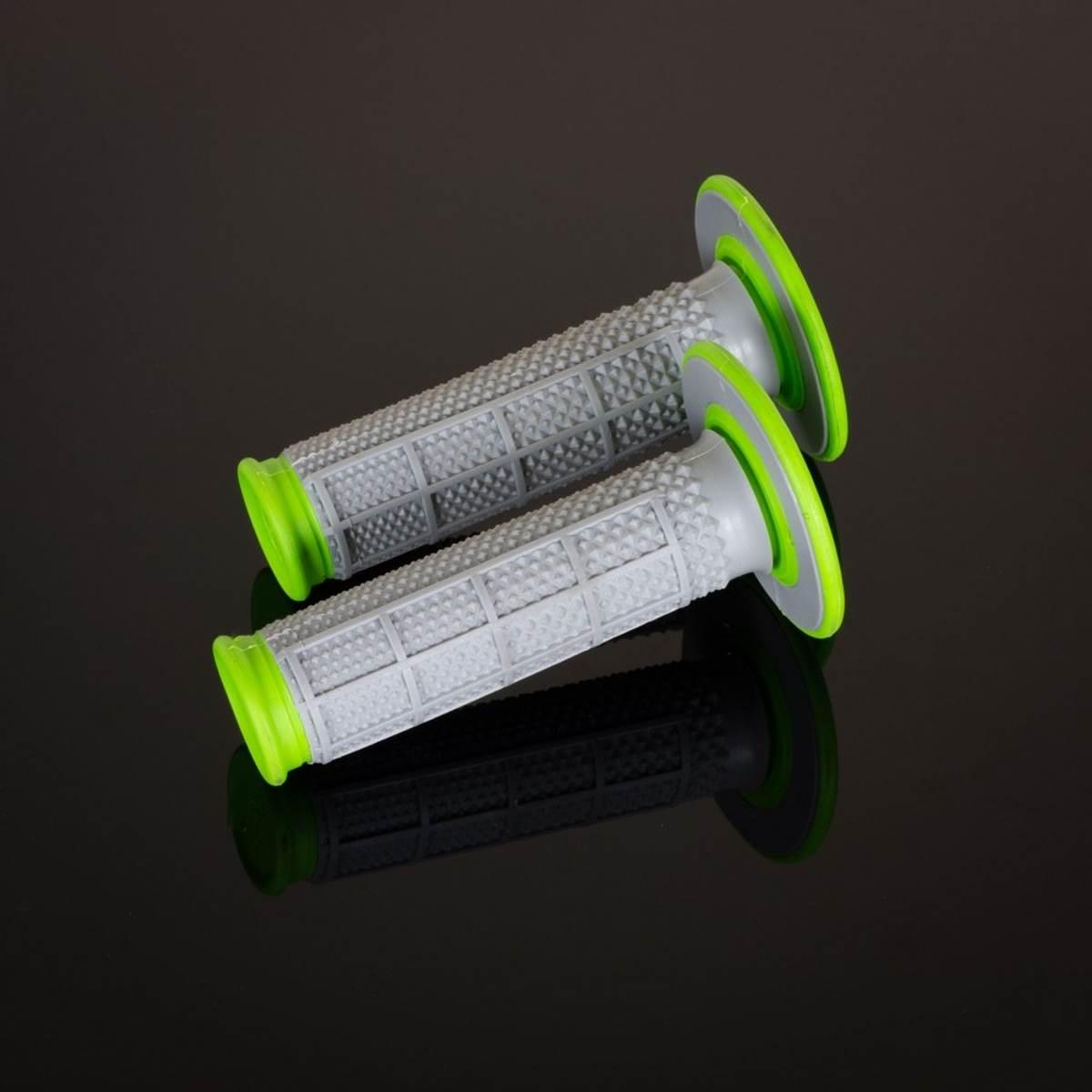 Renthal Manetki Mx Dual Compound Tapered Green H/Waff, Dwuskładnikowe, Kolo