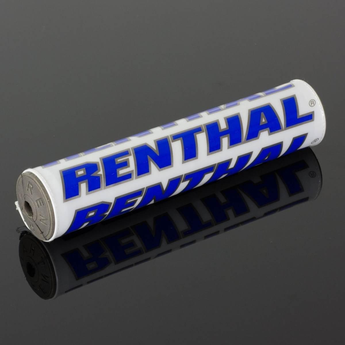 Renthal Gąbka Na Kierownicę Sx Pad 240Mm Kolor Biały/Niebieski Z Logo Renth