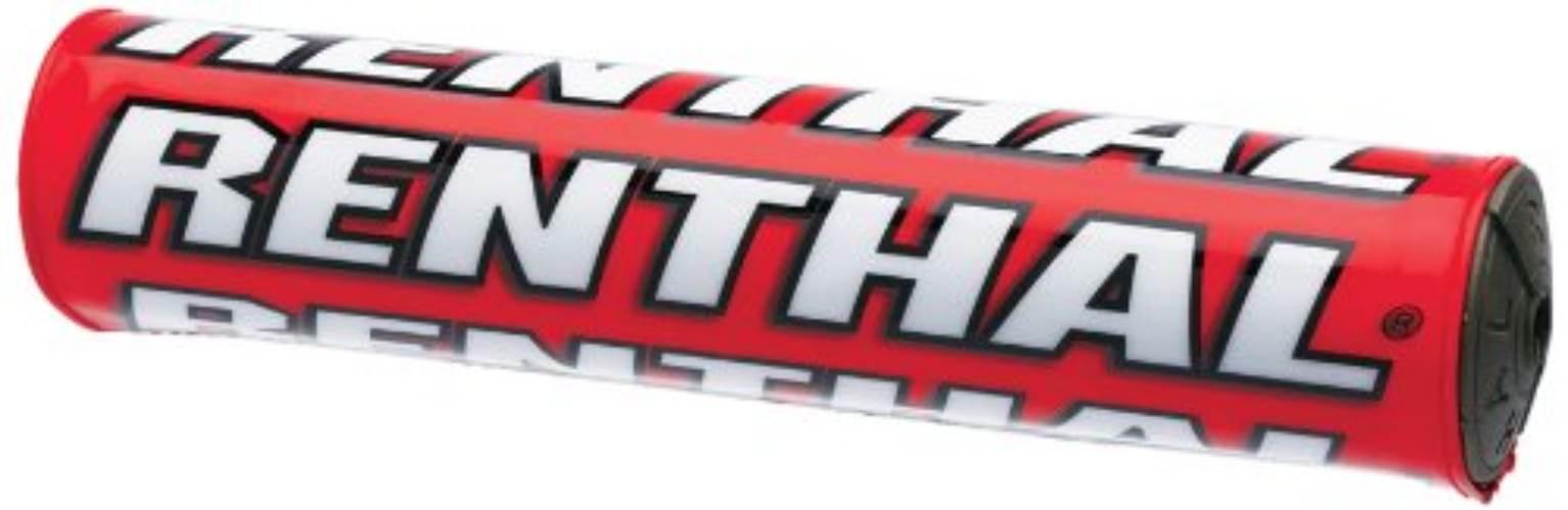 Renthal Gąbka Na Kierownicę Mini Sx Pad 205Mm Kolor Czerwony Z Logo Renthal - zdjęcie 2