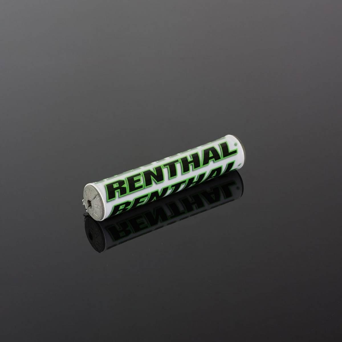 Renthal Gąbka Na Kierownicę Sx Pad 240Mm Kolor Biały/Zielony Z Logo Renthal