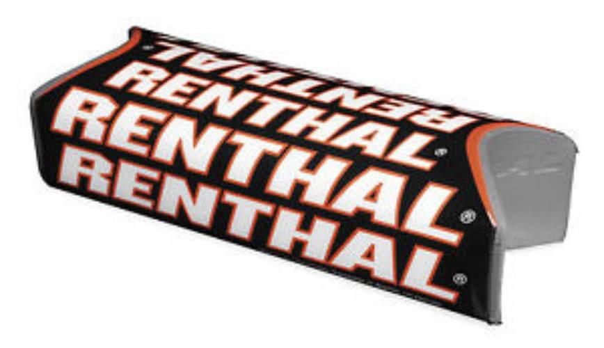 Renthal Gąbka Na Kierownicę Fatbar Team Issue Black Kolor Czarny/Czerwony Z - zdjęcie 2