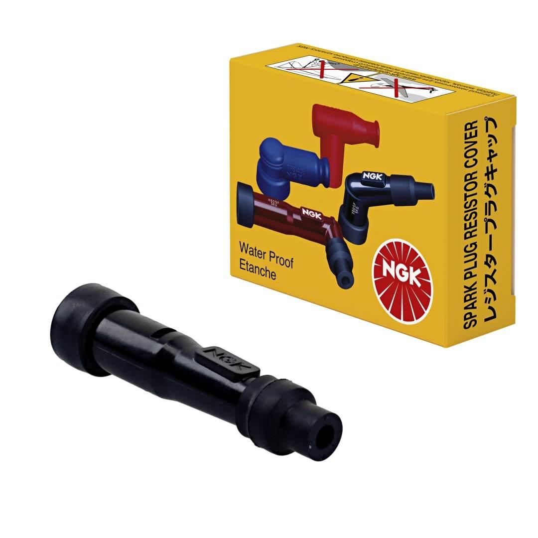 Ngk Fajka Na Świece Ebonitowa Prosta Kolor Czarny Nr 8080