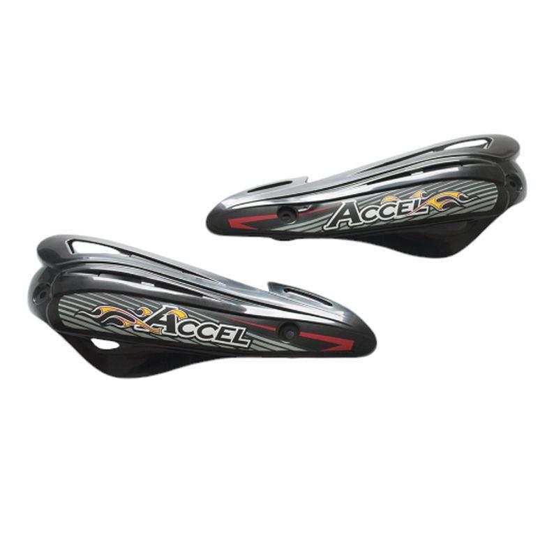 Accel Zamienne Listki Do Osłon Rąk Handbar Hgs 10,11,12 Kolor Czarny -
