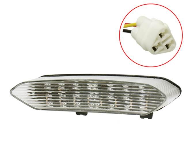 Bronco Lampa Tylna Yamaha Yfz450/Yfm700 Raptor 06-08 Led Biała