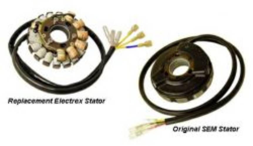 Electrex Uzwojenie Alternatora Stator Ze Światłami Husaberg 98-03, Ktm Star