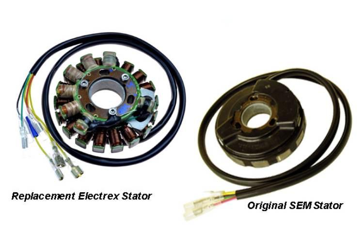 Electrex Uzwojenie Alternatora Stator Ze Światłami Ktm 400/600/620 '83-'99