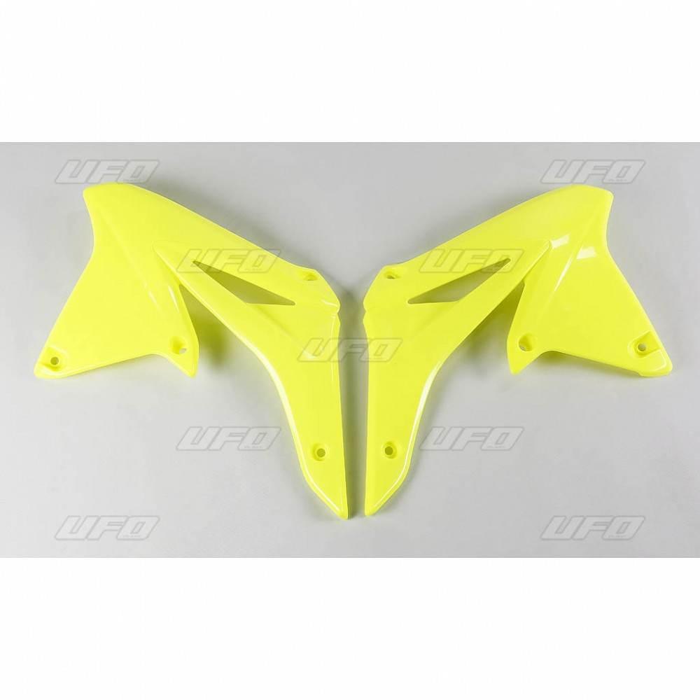 Ufo Osłony Chłodnicy Suzuki Rmz 250 '10-'17 Kolor Żółty Fluo