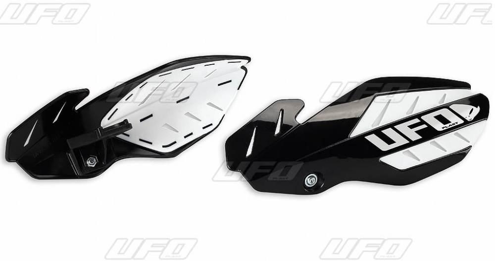 Ufo Osłony Rąk Handbary Flame Suzuki Rmz 250/450 '12-'17 Kolor Czarny/Biały