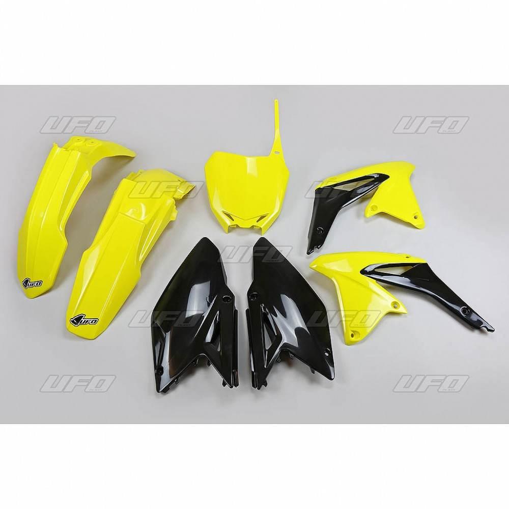 Ufo Komplet Plastików Suzuki Rmz 250 '10-'18 Kolor Oem '18 Żółty/Czarny Su4