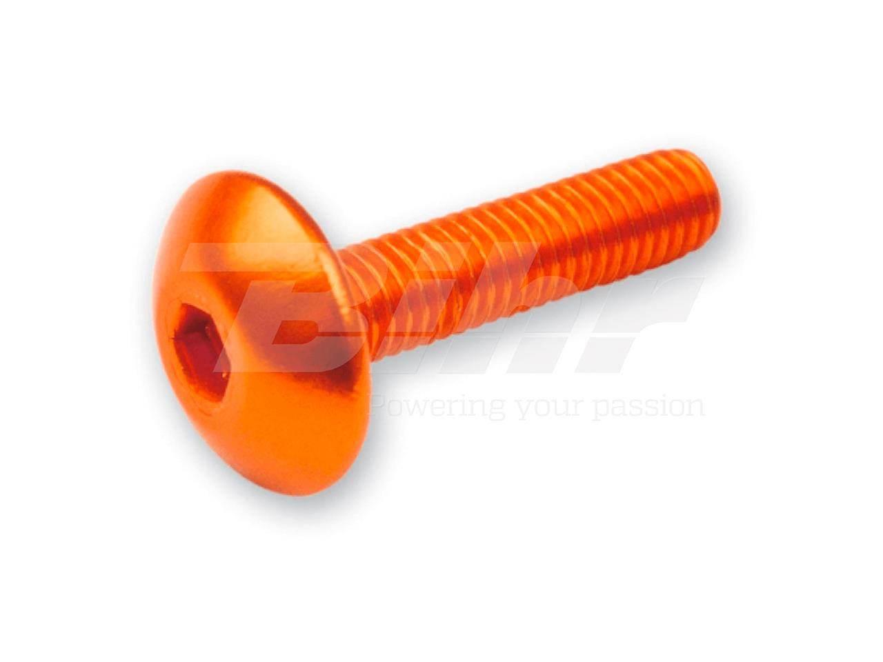 V Parts Vicma Zestaw Śrub Owiewki M5X20 6Szt. Kolor Pomarańczowy Ta520No - zdjęcie 2