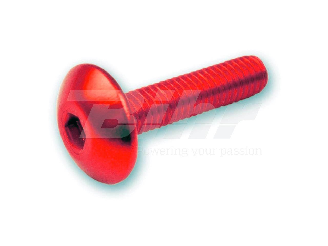 V Parts Vicma Zestaw Śrub Owiewki M5X20 6Szt. Kolor Czerwony Ta520Rj - zdjęcie 2