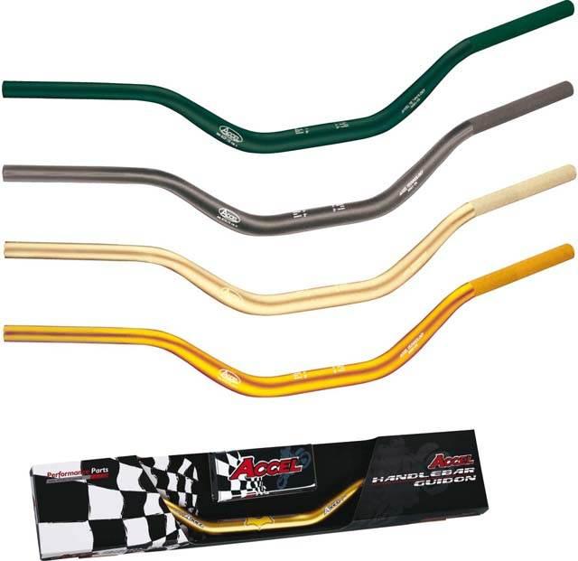 Accel Kierownica Aluminiowa 28,6 Mm Taper Mx Wzór Honda Cr Wysoka 7075-T6 E