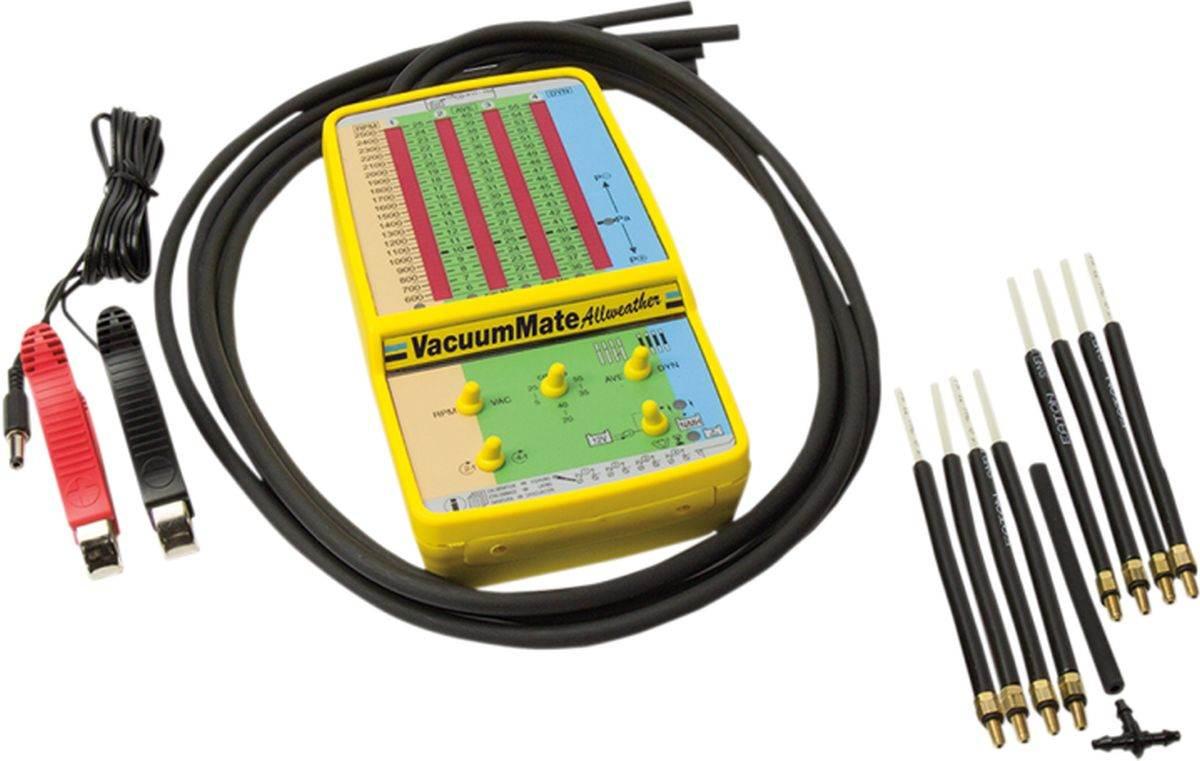 Optimate Tecmate Wakuometr Vacuummate Z Wbudowaną Baterią Na 4 Cyl. - Zastę