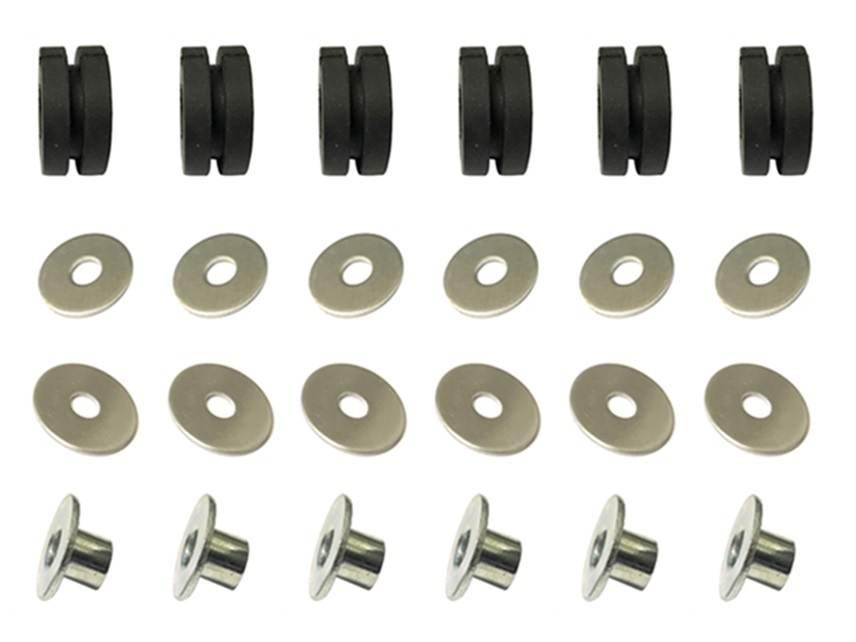 Psychic Mocowania Chłodnicy Honda Kawasaki Suzuki Yamaha 6 Kompletów Podkła