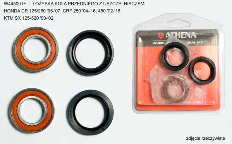 Athena Łożyska Koła Przedniego Z Uszczelniaczami Honda Cr 125/250 '95-'07
