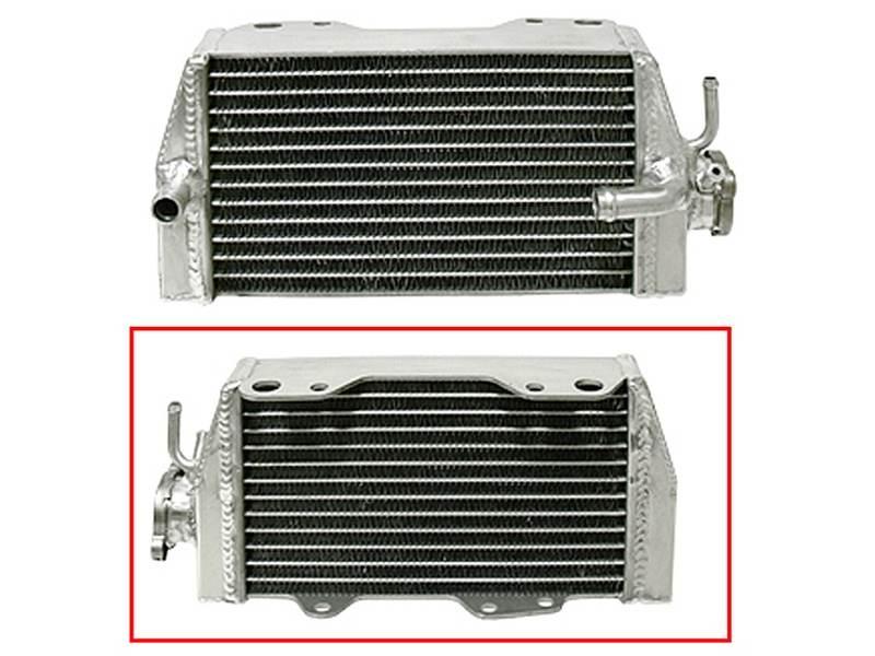 Psychic Chłodnica Honda Crf 450R '02-04 Wzmocniona O Zwiększonej Pojemności - zdjęcie 2