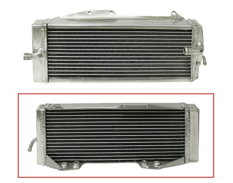 Psychic Chłodnica Kawasaki Kxf 250 '09-10 Wzmocniona O Standardowej Pojemno - zdjęcie 2