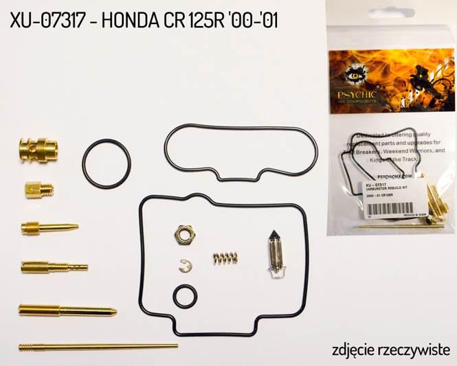 Psychic Zestaw Naprawczy Gaźnika Honda Cr 125R '00-'01 26-1185 Na 1 Gaźnik