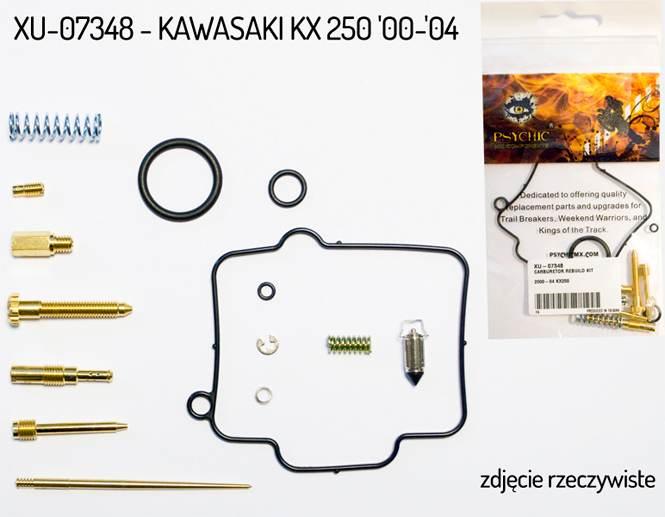 Psychic Zestaw Naprawczy Gaźnika Kawasaki Kx 250 '00-'04 26-1137 Na 1 Gaźni