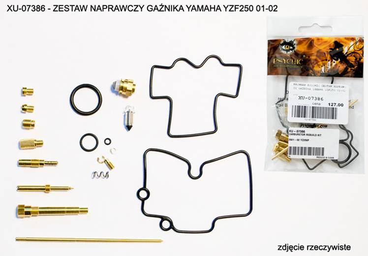 Psychic Zestaw Naprawczy Gaźnika Yamaha Yzf 250 01-02 26-1287 Na 1 Gaźnik