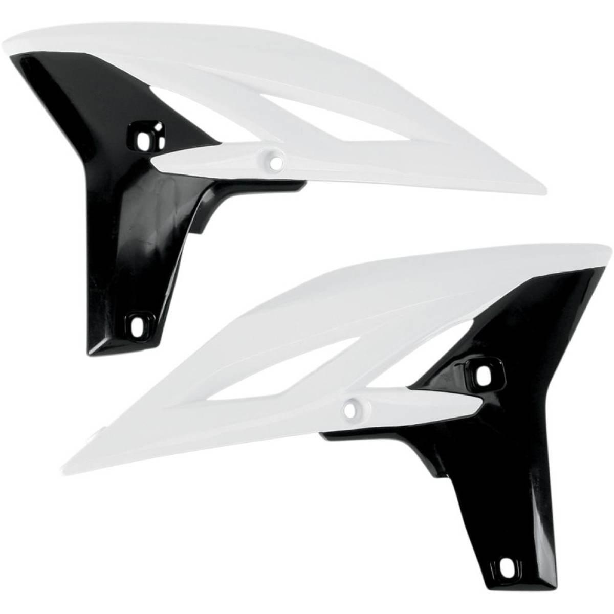 Ufo Osłony Chłodnicy Yamaha Yzf 250 '10-'12 Kolor Biały/Czarny -