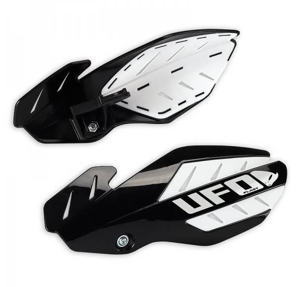 Ufo Osłony Rąk Handbary Flame Yamaha Yz 125/250 '14-'17 Kolor Czarny/Biały