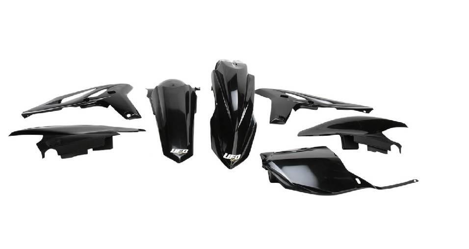 Ufo Komplet Plastików Yamaha Yzf 250 '10 Kolor Czarny Ya308E001