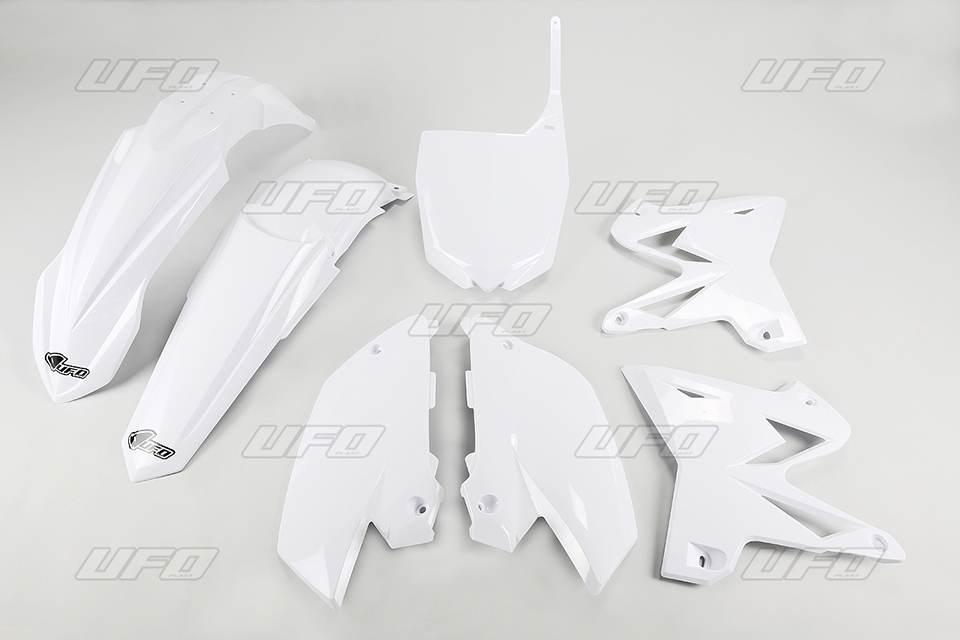 Ufo Komplet Plastików Yamaha Yz 125 250 '02-'14 Restyling Kolor Biały Ya312