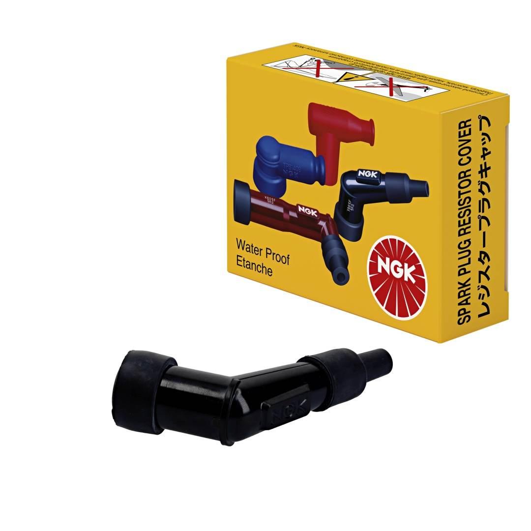 Ngk Fajka Na Świece Nr 8082 Ebonitowa Kątowa 120 Kolor Czarny