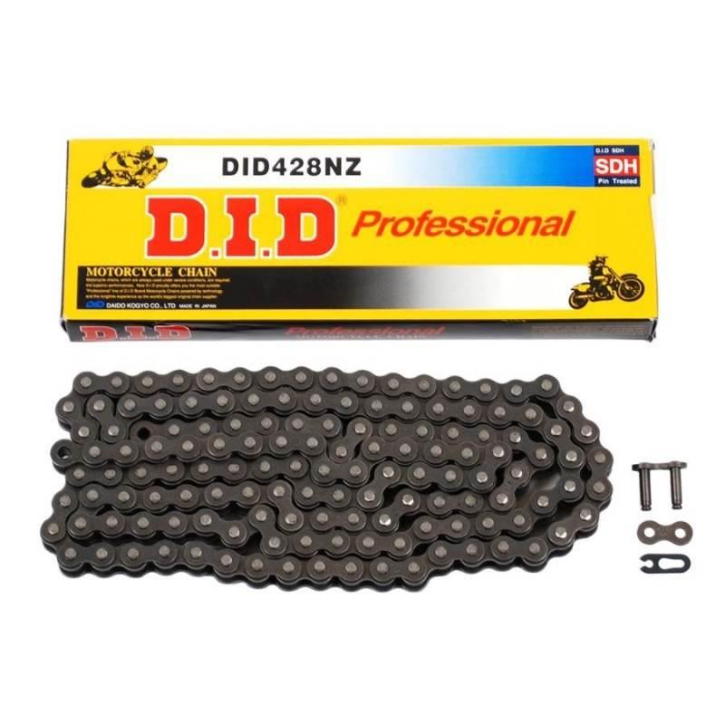 Did Łańcuch Napędowy 428Nz-118 118-Ogniw Bez O-Ringów Otwarty + Zapinka