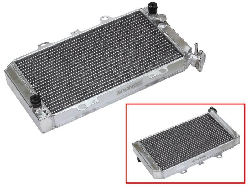 Bronco Chłodnica Yamaha Yfm 660 Grizzly '02-08 Wzmocniona O Zwiększonej Poj