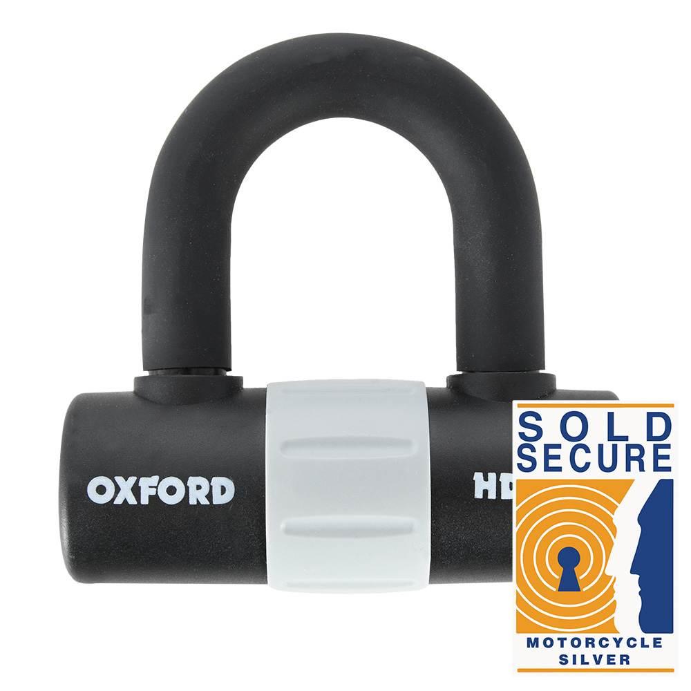 Oxford Kłódka/Szekla Zabezpieczenie Antykradzieżowe Hd Max Kolor Czarny