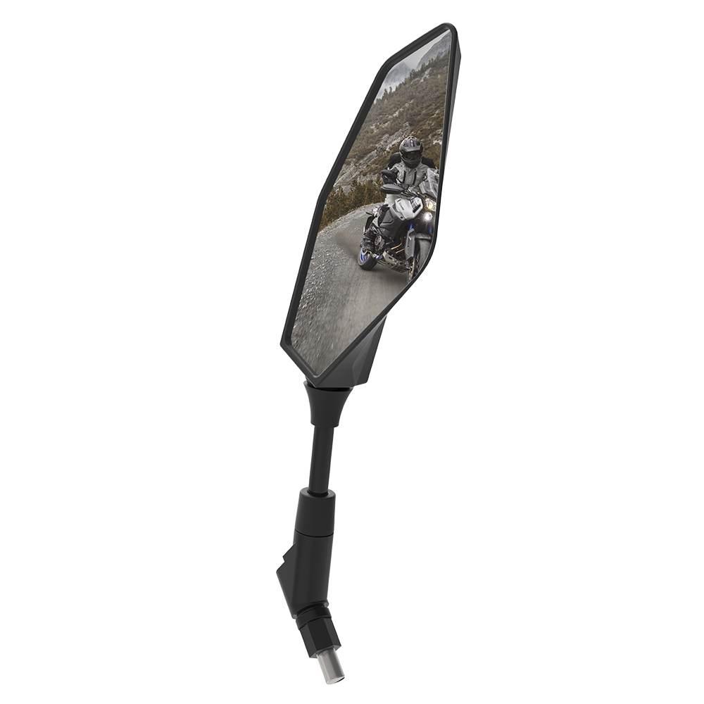 Oxford Lusterko Uniwersalne Kite Prawe M10X1,25 Prawy Gwint Kolor Czarny