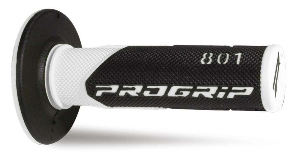 Progrip Manetki Pg801 Off Road 22+25Mm, Dł.115Mm Kolor Biały/Czarny Dwuskła